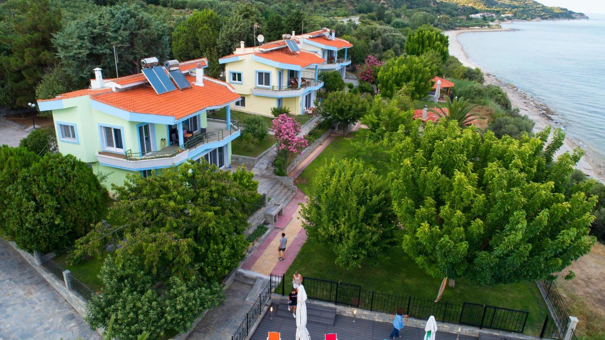 Secret Paradise Villas Loutra Elevtheron Zimmer foto